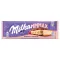 Milka Alpesi Tejcsokoládé Sajttortaízű Krémtöltelékkel, Epres Töltelékkel és Keksszel 300 G