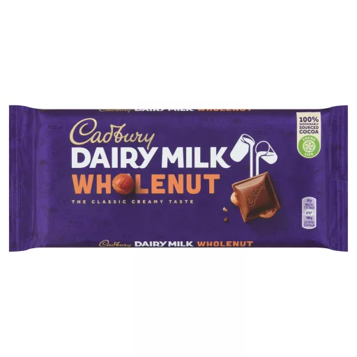 Cadbury családi tejcsokoládé mogyoróval 180 g