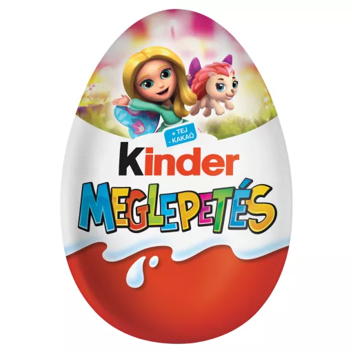 Kinder meglepetés tejcsokoládé tojás 20g lány
