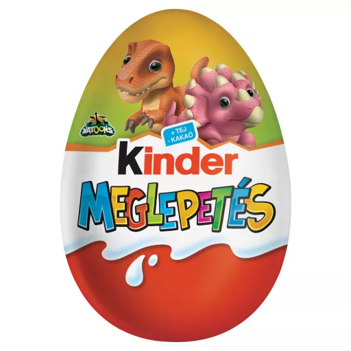 Kinder meglepetés tejcsokoládé tojás 20g fiú