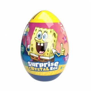   Surprise Crystal Egg meglepetés tojás persely 16g Spongyabob