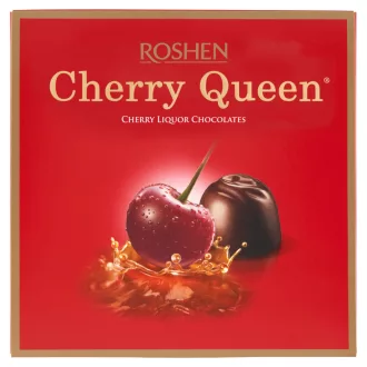  Roshen Cherry Queen étcsokoládés alkoholos-meggyes bonbon 192 g