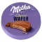 Milka Choco Wafer Kakaós Töltelékkel Töltött, Alpesi Tejcsokoládéval Bevont Ostya 30 G