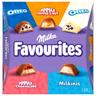   Milka Favourites Töltött Csokoládé Válogatás 11 Db 95 G
