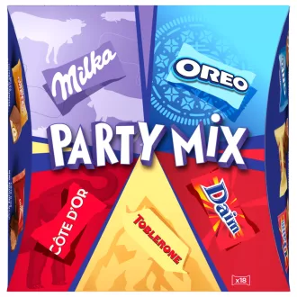 Milka Party Mix vegyes csokoládé 18 db 143 g