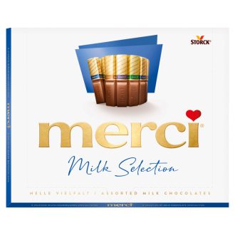 Merci Milk Selection 4 tejcsokoládé-különlegesség 250 g
