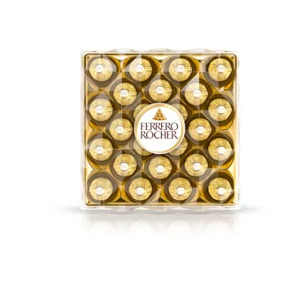   Ferrero Rocher tejcsokoládéval és mogyoródarabkákkal borított ropogós ostya lágy töltelékkel 300 g