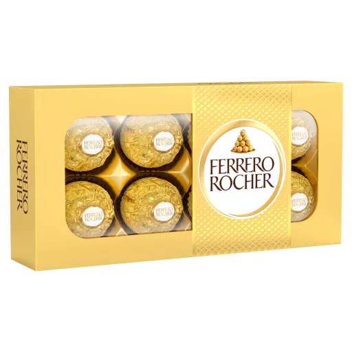 Ferrero Rocher ostyagolyó 100g mogyorós krémmel töltve