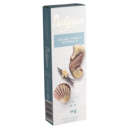 Belgian Seashells tengergyümölcse desszert 65g Vanilla