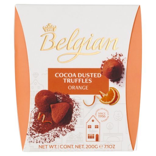 Belgian Truffles desszert 200g Orange narancsos