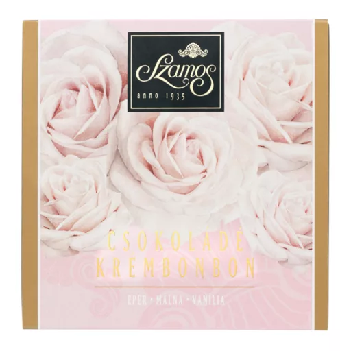 Szamos csokoládé krémbonbon Rózsa 62g