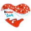 Kinder & Love tejes krémmel töltött tejcsokoládé figura 37 g