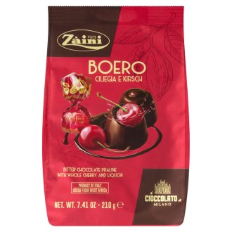   Zàini étcsokoládé praliné cseresznyelikőrbe áztatott cseresznyével 210 g