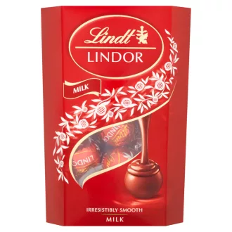   Lindt Lindor tejcsokoládé praliné lágyan olvadó töltelékkel 200 g