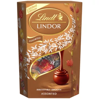   Lindor vegyes csokoládé golyók 200g Őszi assorted díszdobozban
