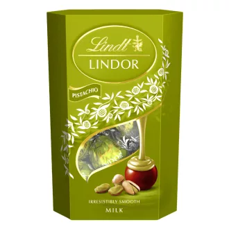 Lindor tejcsokoládé golyók 137g díszdobozban