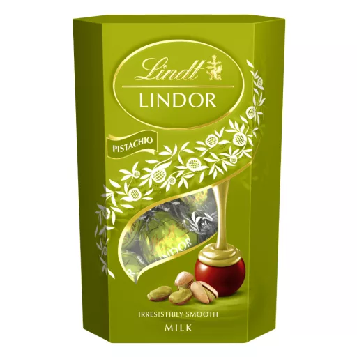Lindor tejcsokoládé golyók 137g díszdobozban