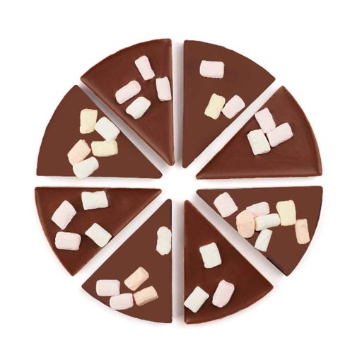 Bernard Chocolate pizza válogatás 105g Marshmallow tejcsokoládé