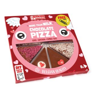 Bernard Chocolate pizza válogatás 105g Love tejcsokoládé