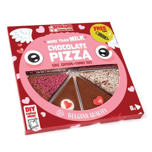 Bernard Chocolate pizza válogatás 105g Love tejcsokoládé