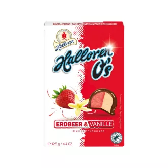 Halloren O's desszert 125g  Strawberry&Vanilla