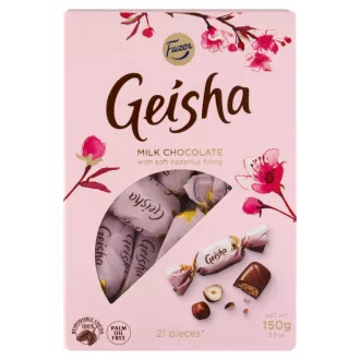Fazer Geisha Milk desszert 150g mogyorókrémmel töltött