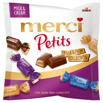 Merci Petits csokoládé válogatás 125g Milk&Cream