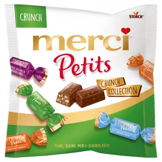   Merci Petits Crunch Collection 4 csokoládékülönlegesség 125 g
