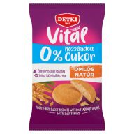   Detki Vital édes omlós natúr keksz hozzáadott cukor nélkül, édesítőszerekkel 180 g