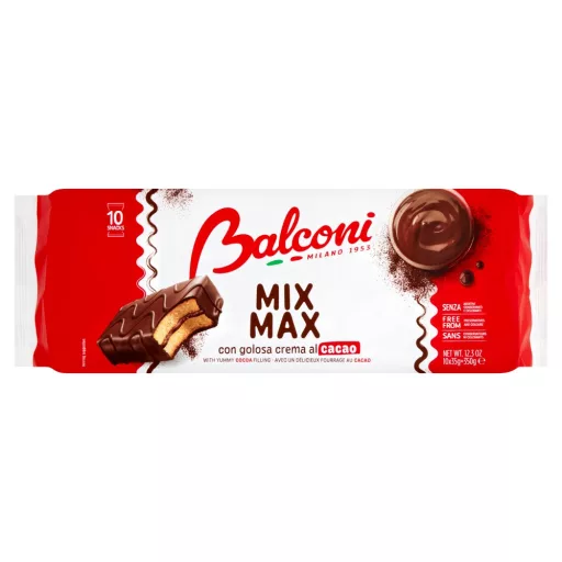 Balconi piskóta 350g mix max cacao kakaós kémmel 10x35g