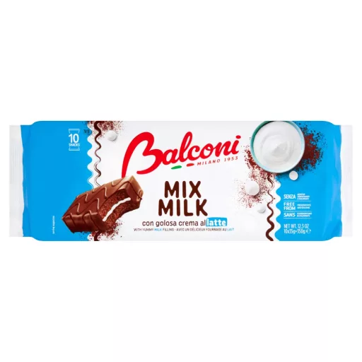Balconi piskóta 350g mix milk tejkrémes 10x35g