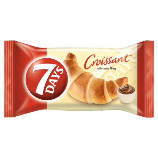 7DAYS croissant kakaós töltelékkel 60 g