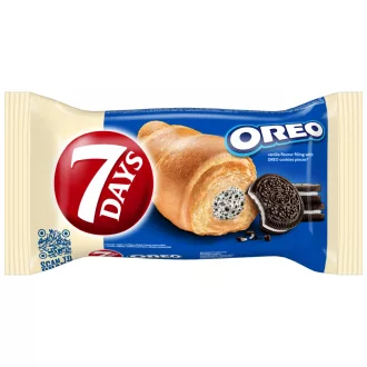 7DAYS Oreo vanília krémes és kekszes croissant 60 g