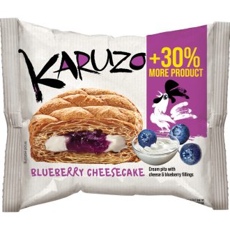   Karuzo blueberry cream pita 82g krémtúrós-kék áfonyás töltelékkel