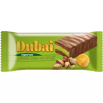 Dubai piskóta 60g kakaós tejbevonóval mártott