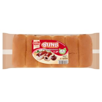   Cake Mania Buns töltött molnárka kovásszal 250g (6db) csokoládé krémmel