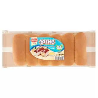   Cake Mania Buns töltött molnárka kovásszal 250g (6db) vanília krémmel