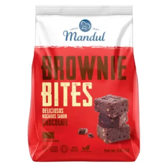 Mandul Brownie Bites 200g csokoládé