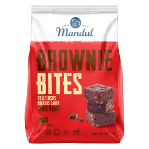 Mandul Brownie Bites 200g csokoládé