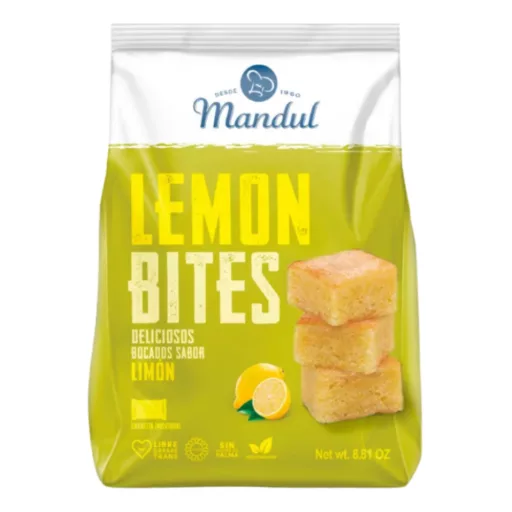 Mandul Lemon Bites 200g citrom