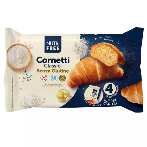 Nutri Free croissant 200g klasszikus cornetti 4x50g GM laktózmentes