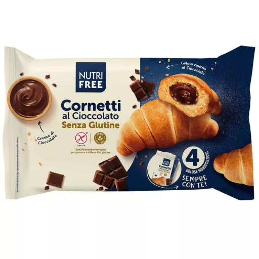 Nutri Free croissant 240g csokoládés cornetti 4x60g GM