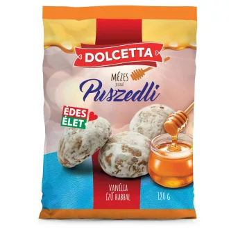 Dolcetta mézes jellegű puszedli 180g vanília habos