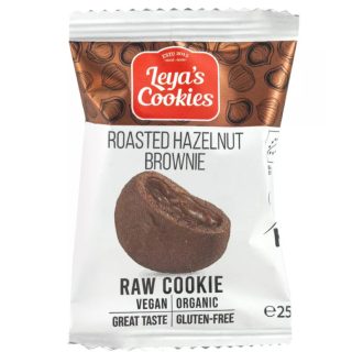   Leya's Cookies nyers sütemény 25g pörkölt törökmogyoróval