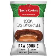   Leya's Cookies nyers sütemény 25g kakaó-kesu-karamell