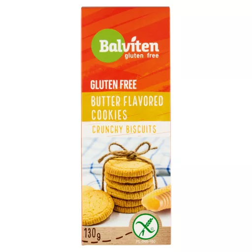 Balviten gluténmentes vajas teasütemény 130g