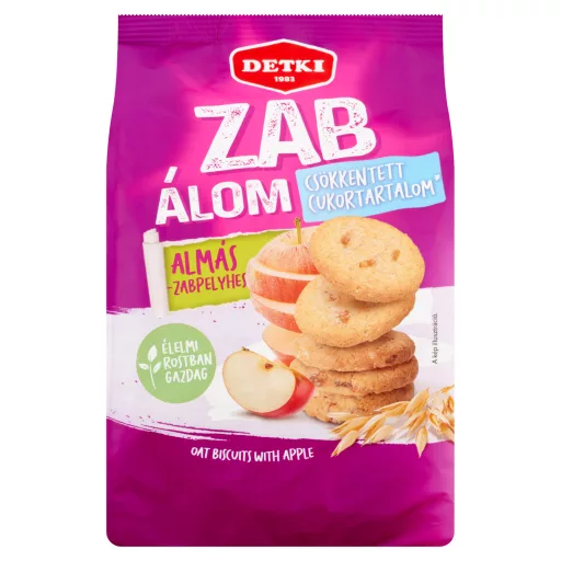 Detki zab álom zabpelyhes keksz 150g almás