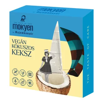 Majomkenyér keksz 50g kókuszos vegán GM