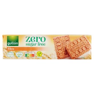   Gullón élelmi rostban gazdag keksz, édesítőszerrel, cukormentes 170 g