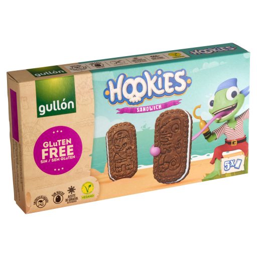 Gullon Hookies szendvicskeksz 230g gluténmentes